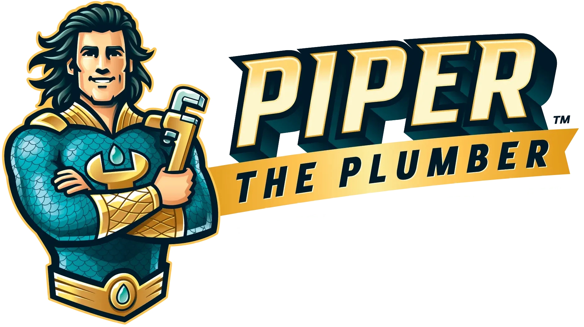 piper the plumber logo