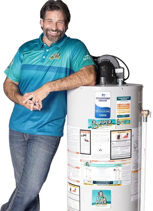 piper member with bradford water heater