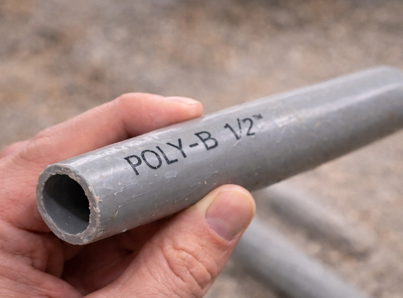 Piper The Plumber providing reliable Poly-B pipe replacement solution