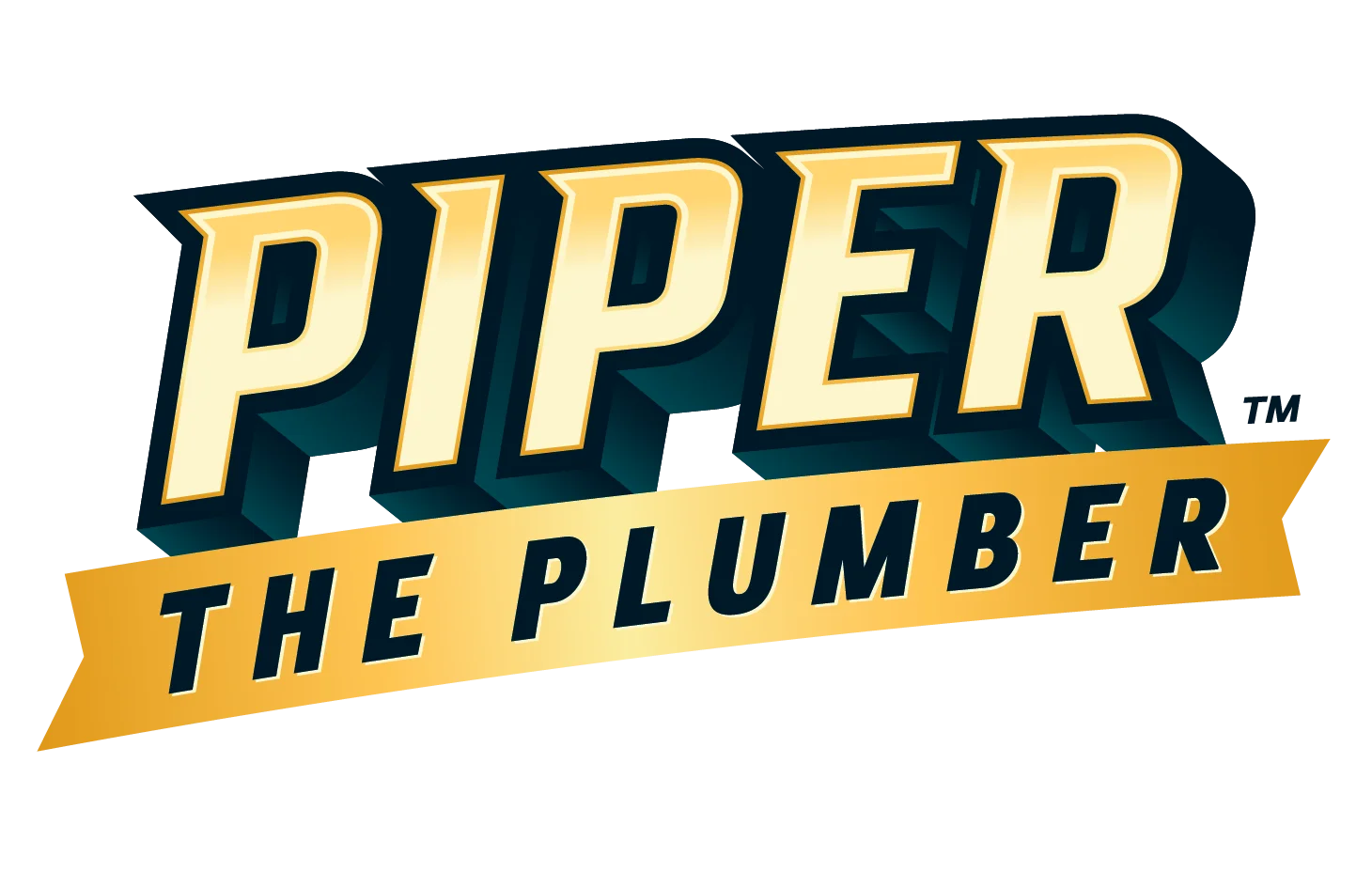 Piper The Plumber plumbing, heating and air company logo
